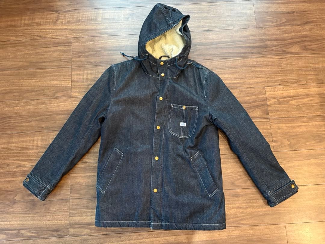 Lee ダークデニム カバーオール フード付き　Lサイズ　LT5016