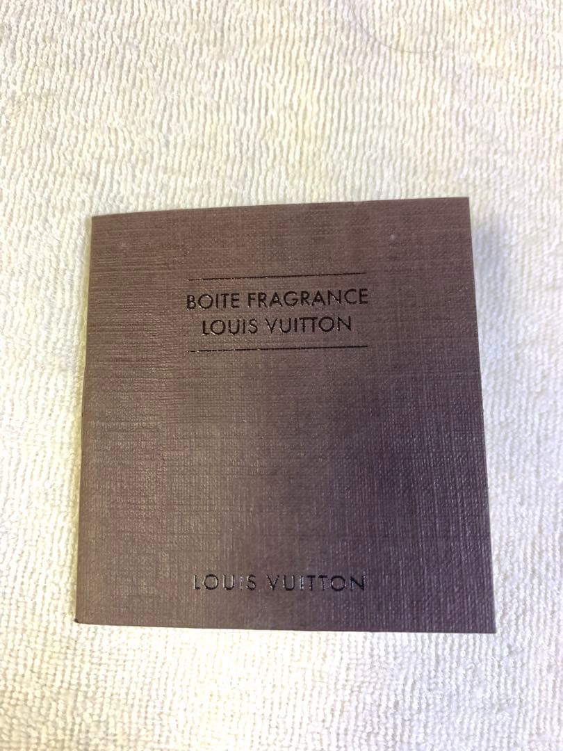 アロマストーン ルイヴィトン ノベルティ フレグランス 説明書付き 非売品