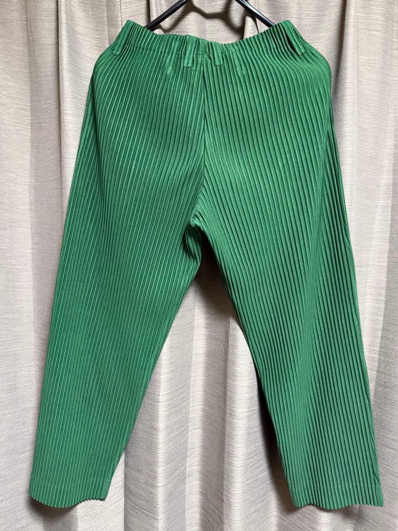 オムプリッセイッセイミヤケ TAILORED PLEATS 1 グリーン