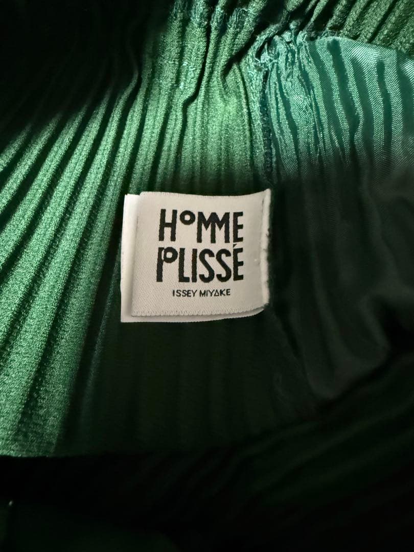 オムプリッセイッセイミヤケ TAILORED PLEATS 1 グリーン