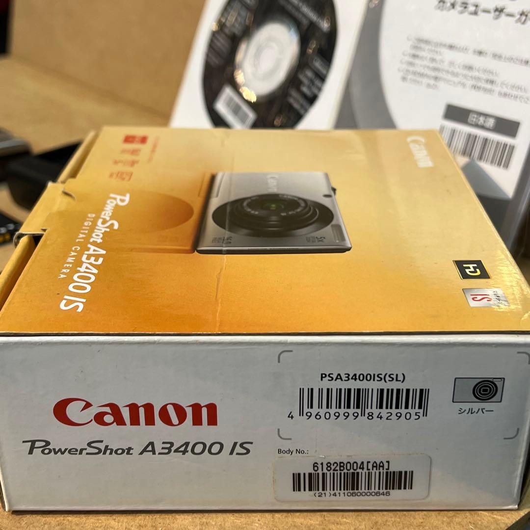 Canon A3400 IS キヤノン パワーショット デジカメ コンデジ