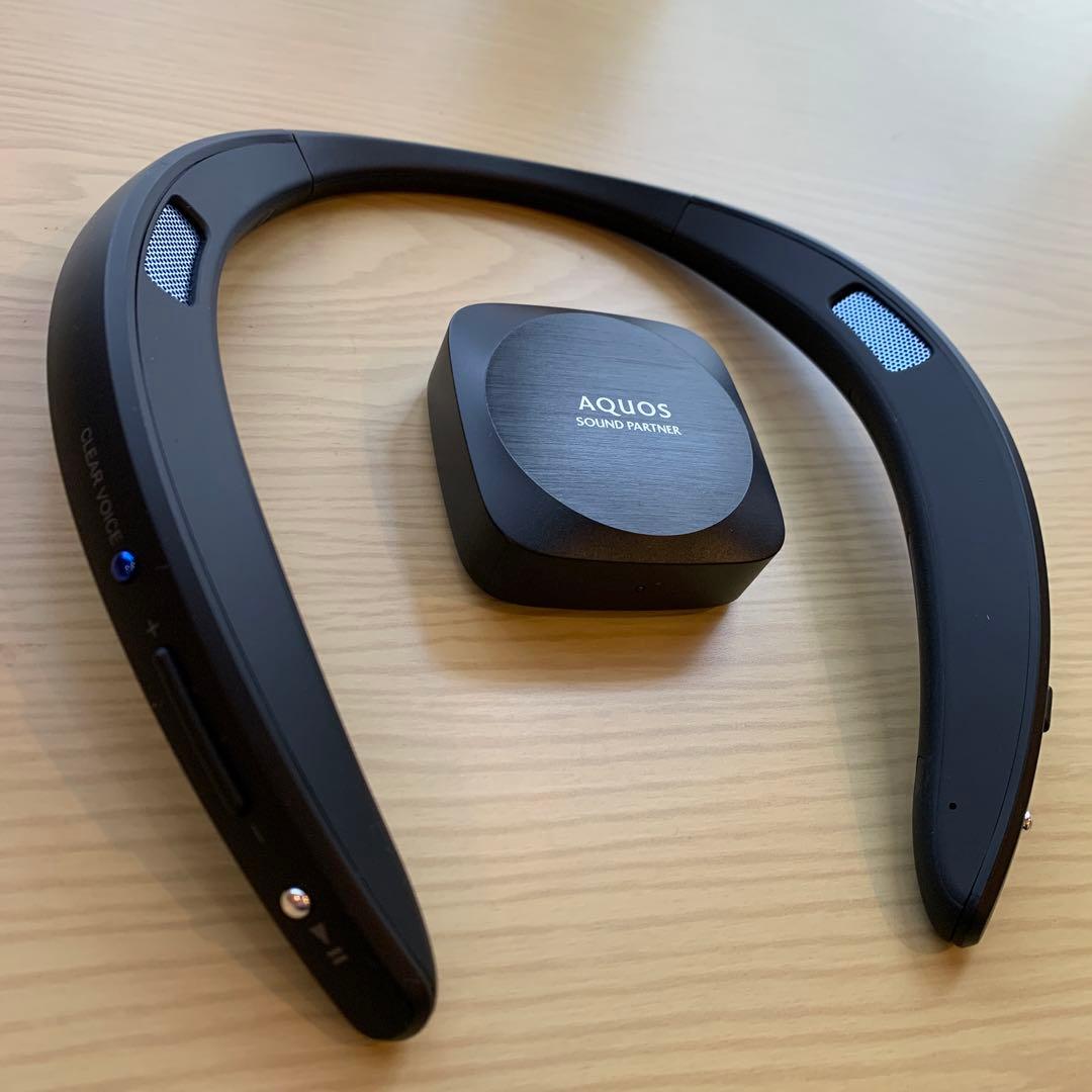 017☆AQUOS SOUND PARTNER ネックスピーカー　AN-SS2