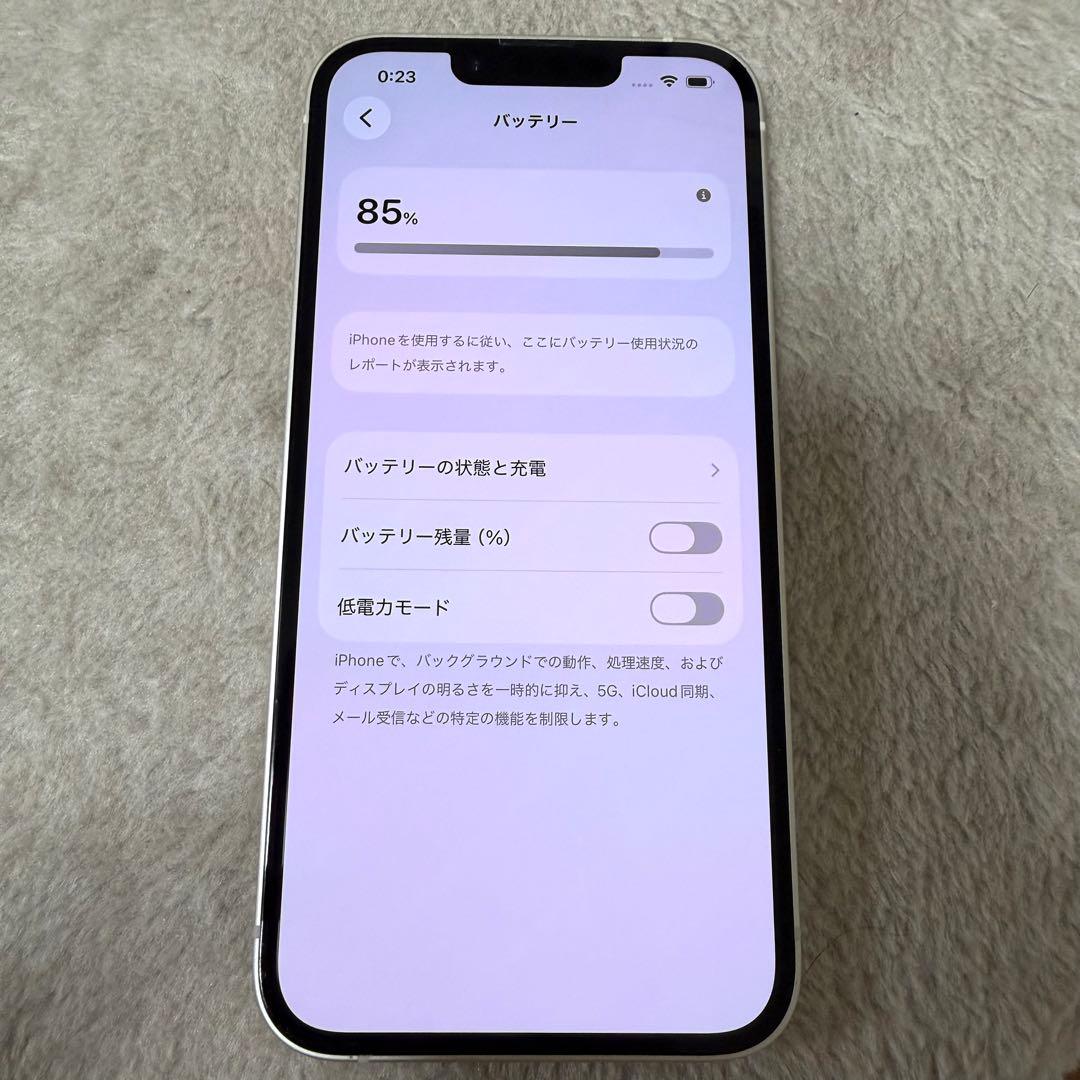 iPhone14 本体 128GB starlight