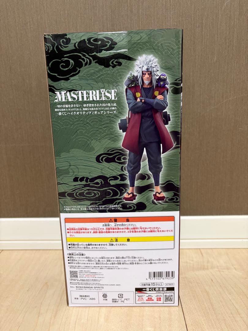 一番くじ　NARUTO 自来也 MASTERLISE フィギュア　仙人モード
