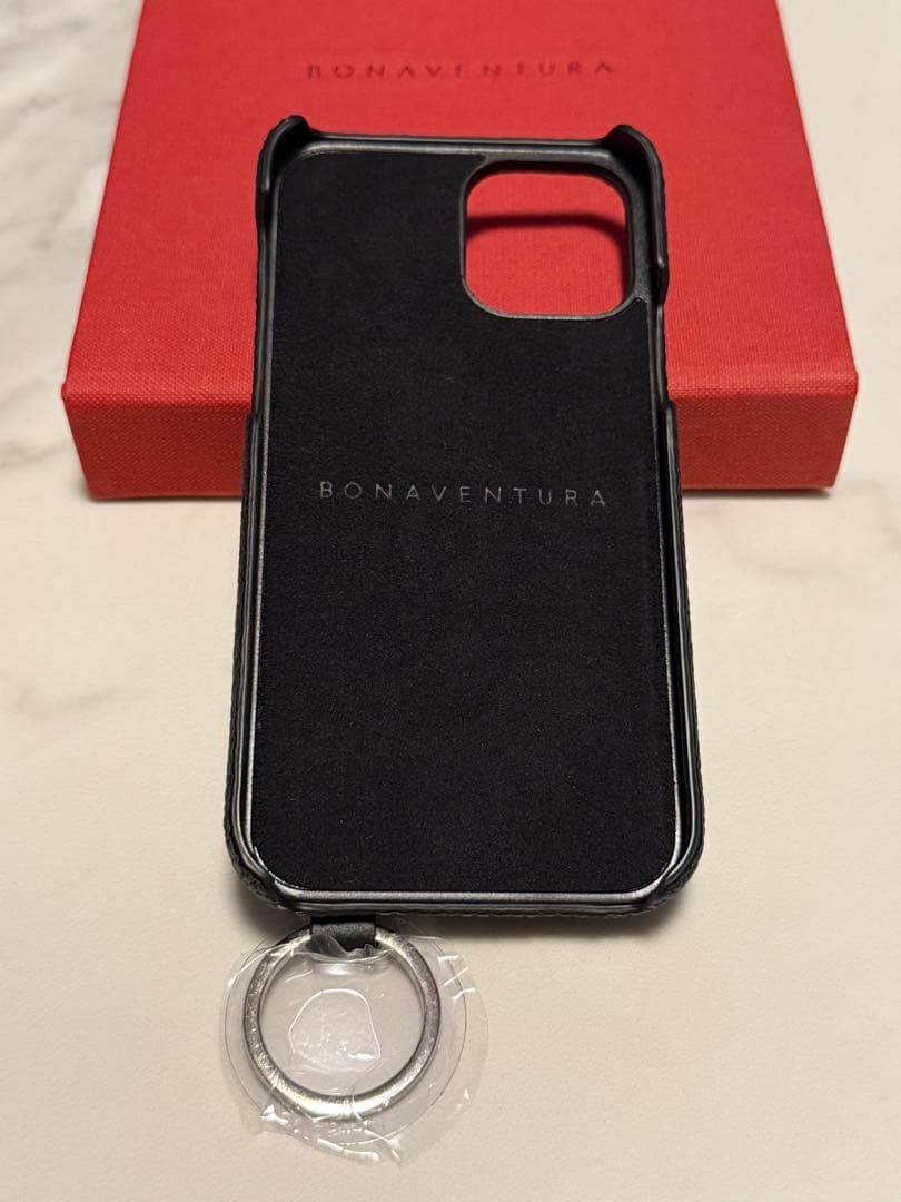 BONAVENTURA iPhoneケース 12/12pro ブラック