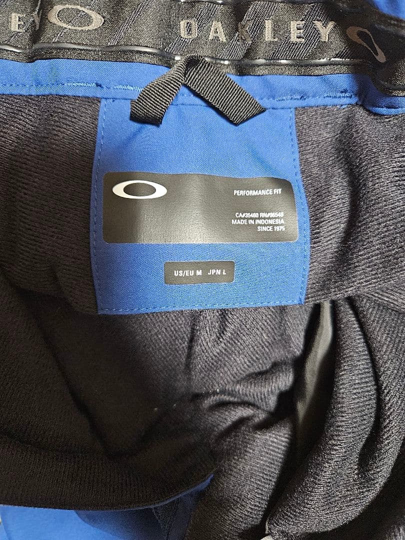 ken　OAKLEY スキーウェア 青