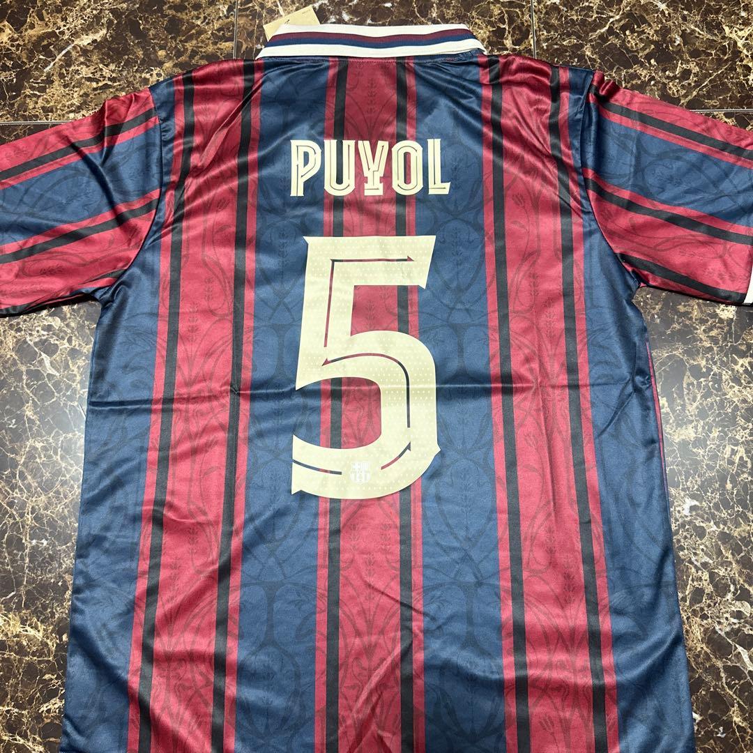 浪*ド様 【新品タグ付き】FCバルセロナ125周年記念ユニフォームプジョル限定正