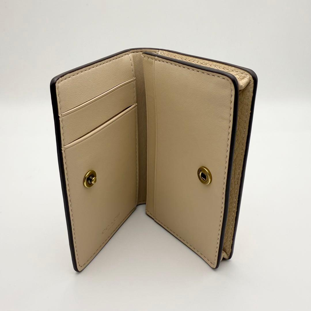 COACH ★大人気★ エッセンシャル ビジネス カードケース アイボリー 新品