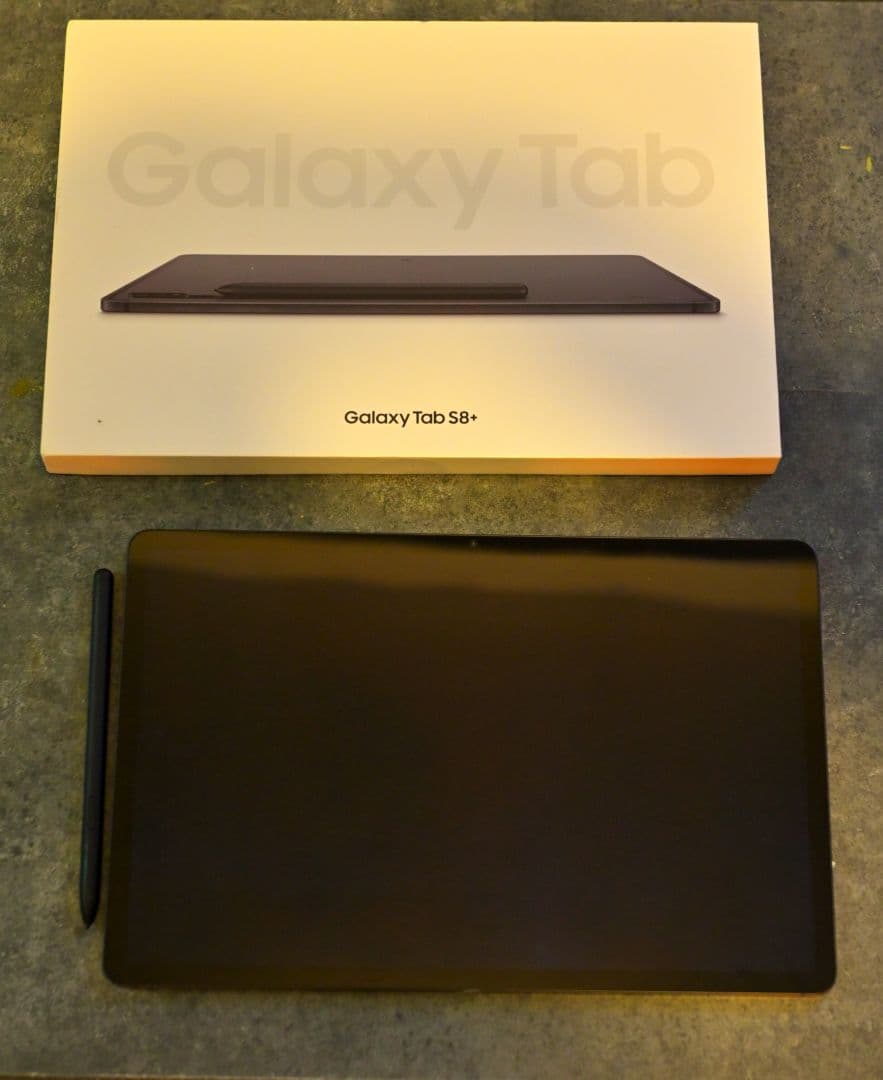 【美品】Samsung Galaxy Tab S8+ 本体 Sペン付き