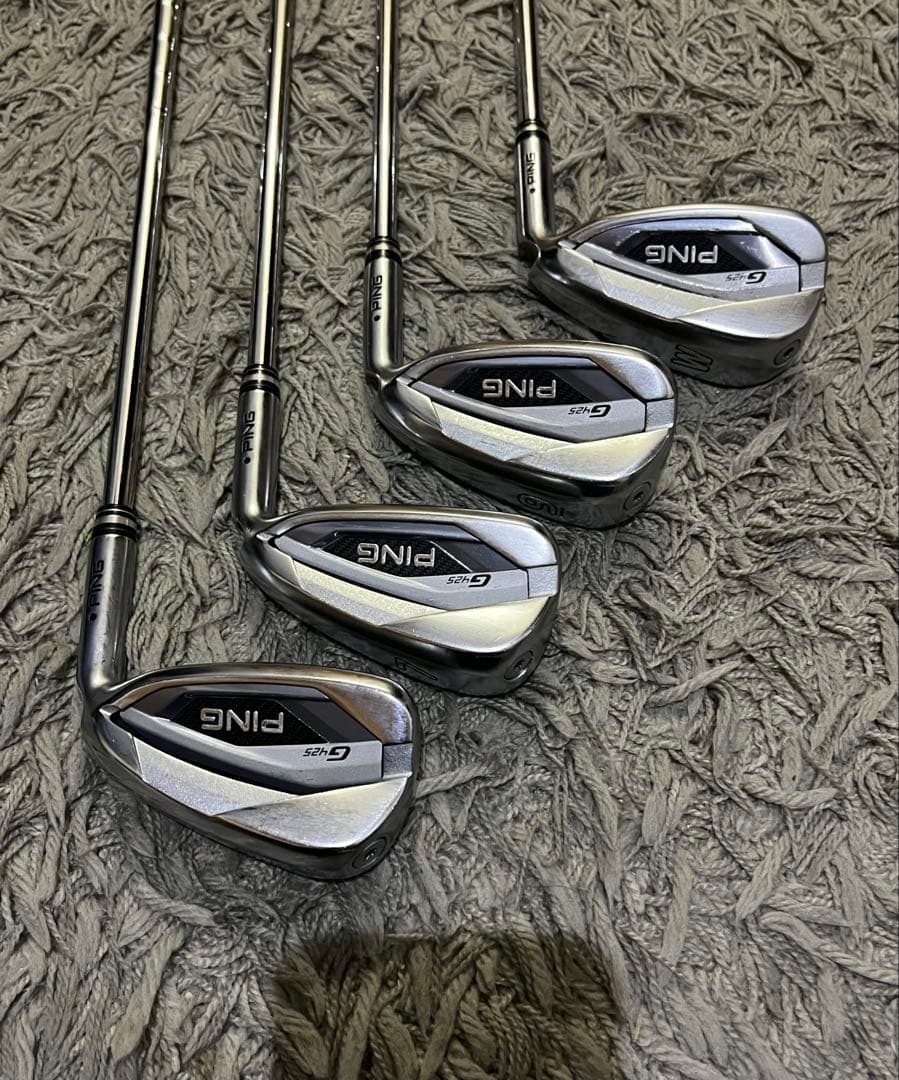 PING ピンG425 アイアン4本セット 7-W