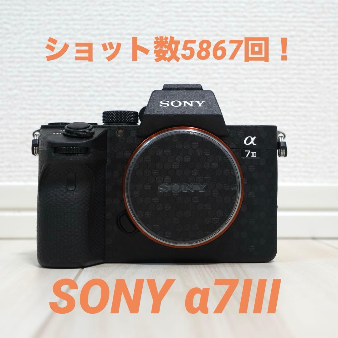 ショット数5867回！中古美品SONY α7 III
