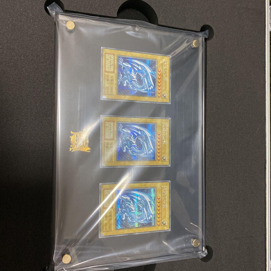 遊戯王　5つ目あり　青眼の白龍　シクブル3枚