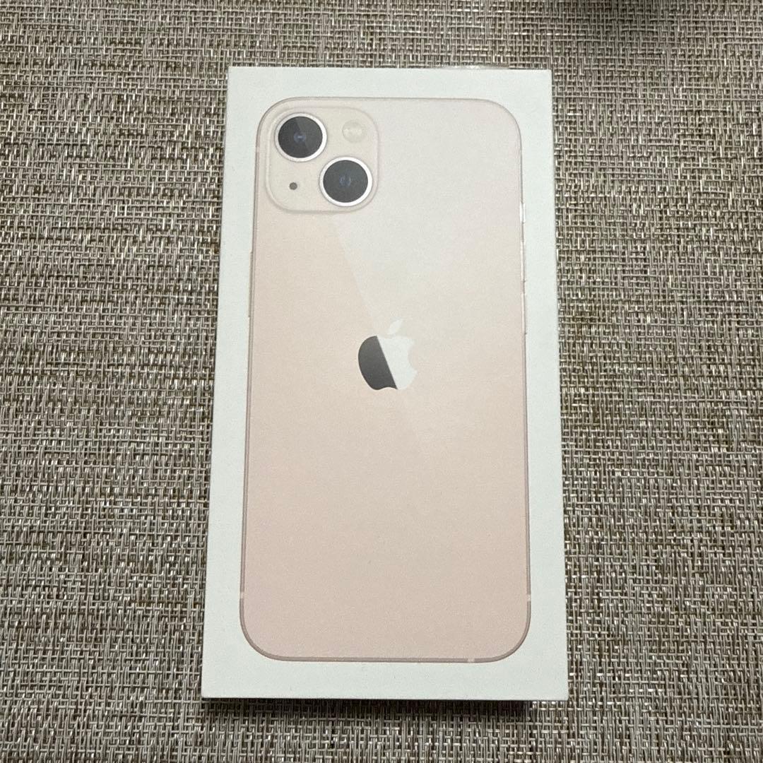 美品 Apple iPhone13 ピンク 本体 充電ケーブル付