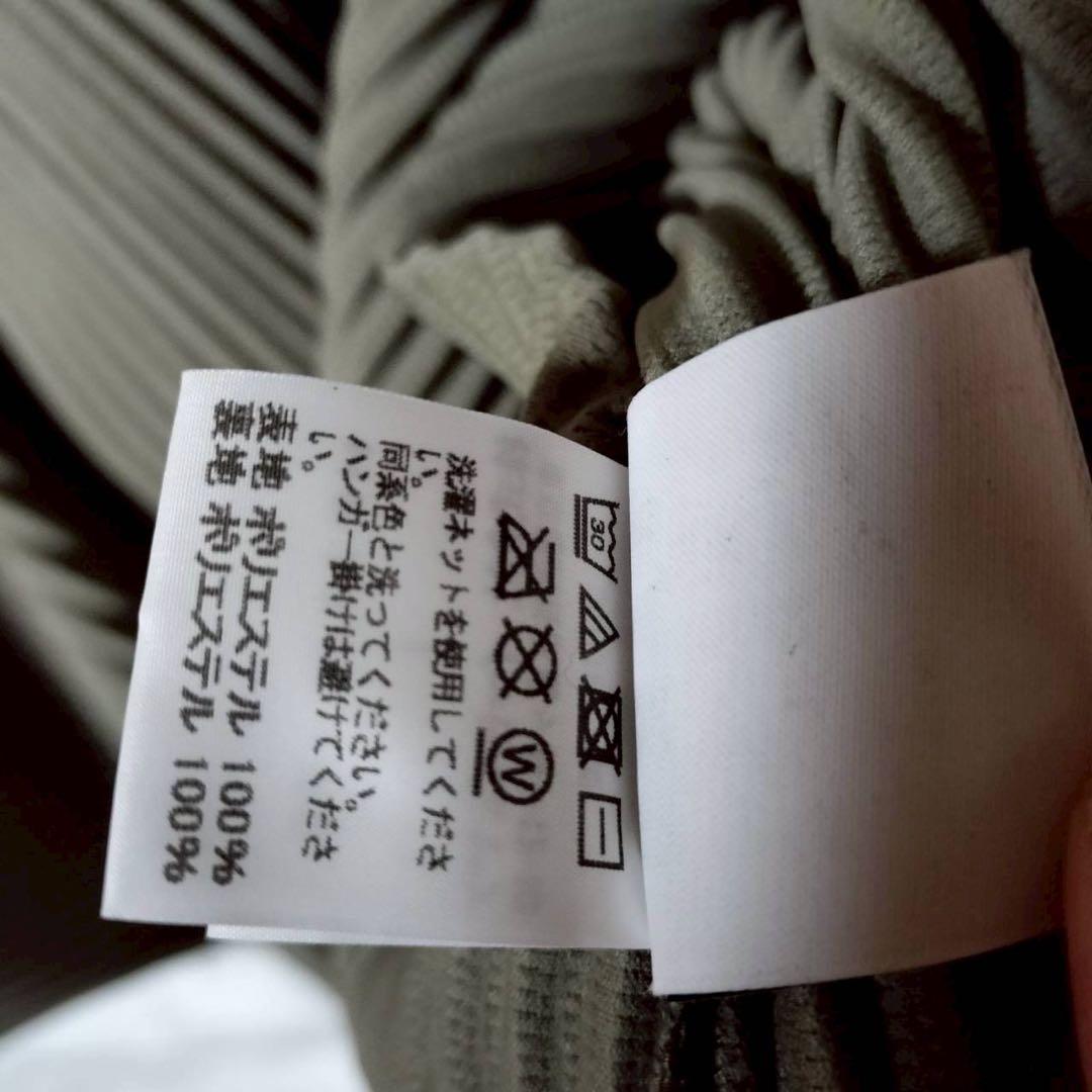 オムプリッセイッセイミヤケ フーディ ポンチョカーディガン マント ミドル丈