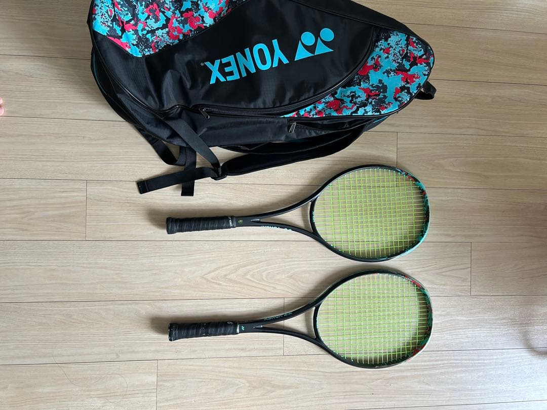 YONEX ラケット ジオブレイク70VS 2本バッグ6本入り付き