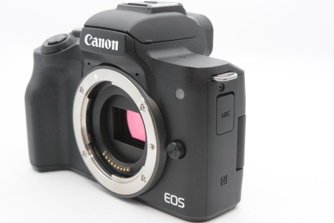 Canon EOS kiss M ブラック キヤノン ミラーレス一眼カメラボディ