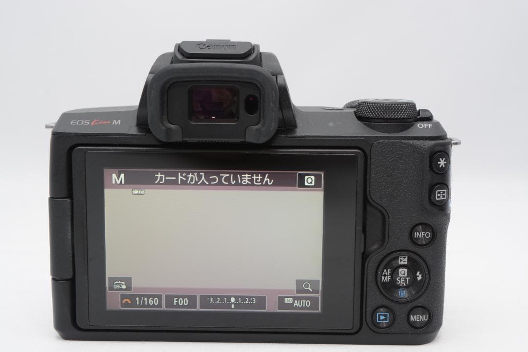 Canon EOS kiss M ブラック キヤノン ミラーレス一眼カメラボディ