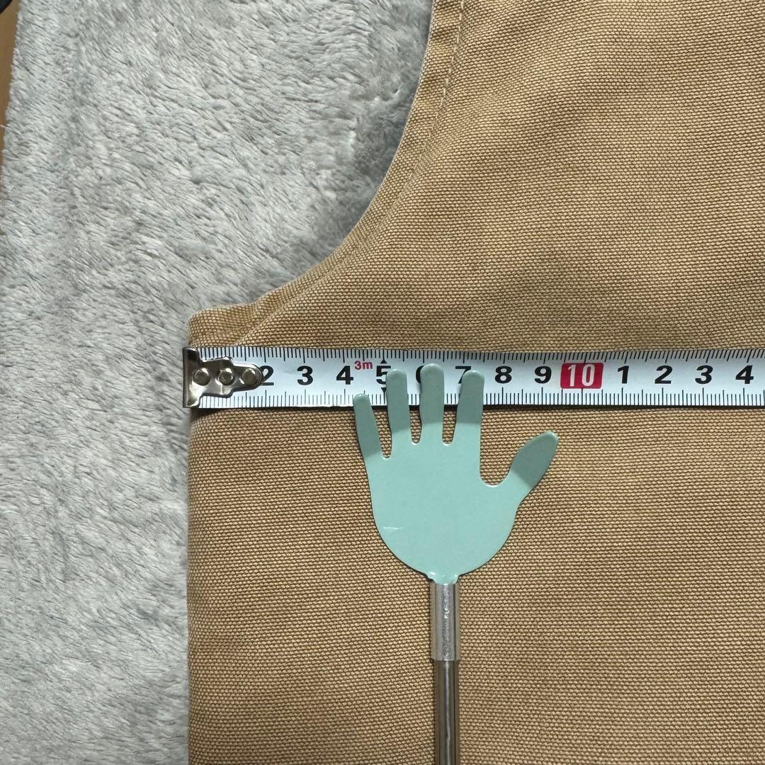 ト*ー様 Carhartt ベスト　ダックベスト　ベージュ