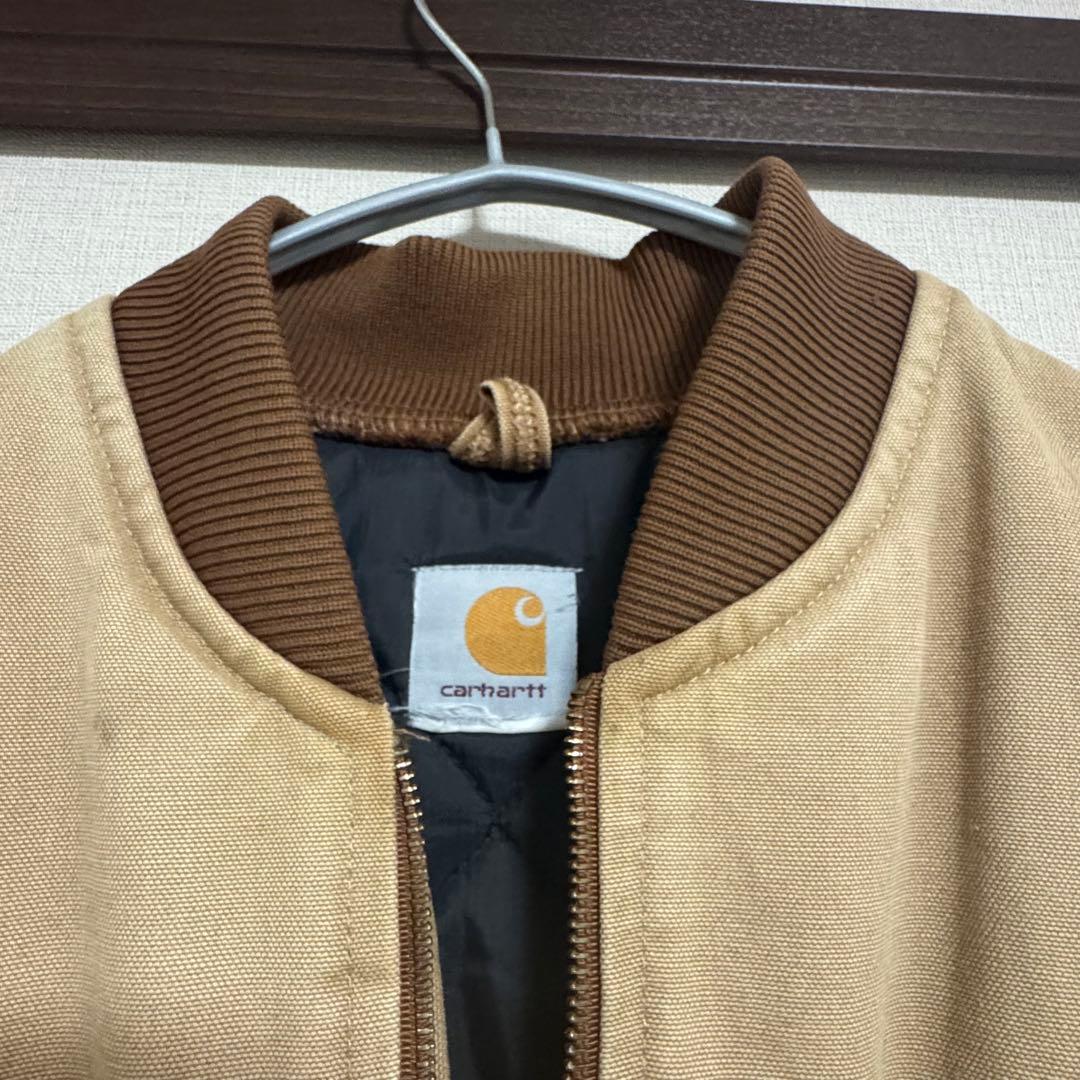 ト*ー様 Carhartt ベスト　ダックベスト　ベージュ