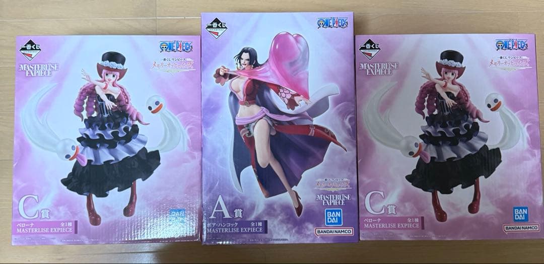 一番くじ ワンピース メモリーオブヒロインズ　A賞C賞　セット