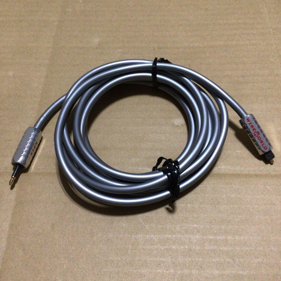 Wireworld nova 3m 光デジタルケーブル オーディオケーブル