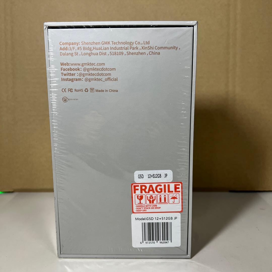 G654 GMKtecミニpc 【N150より速い】第12世代インテルAlder