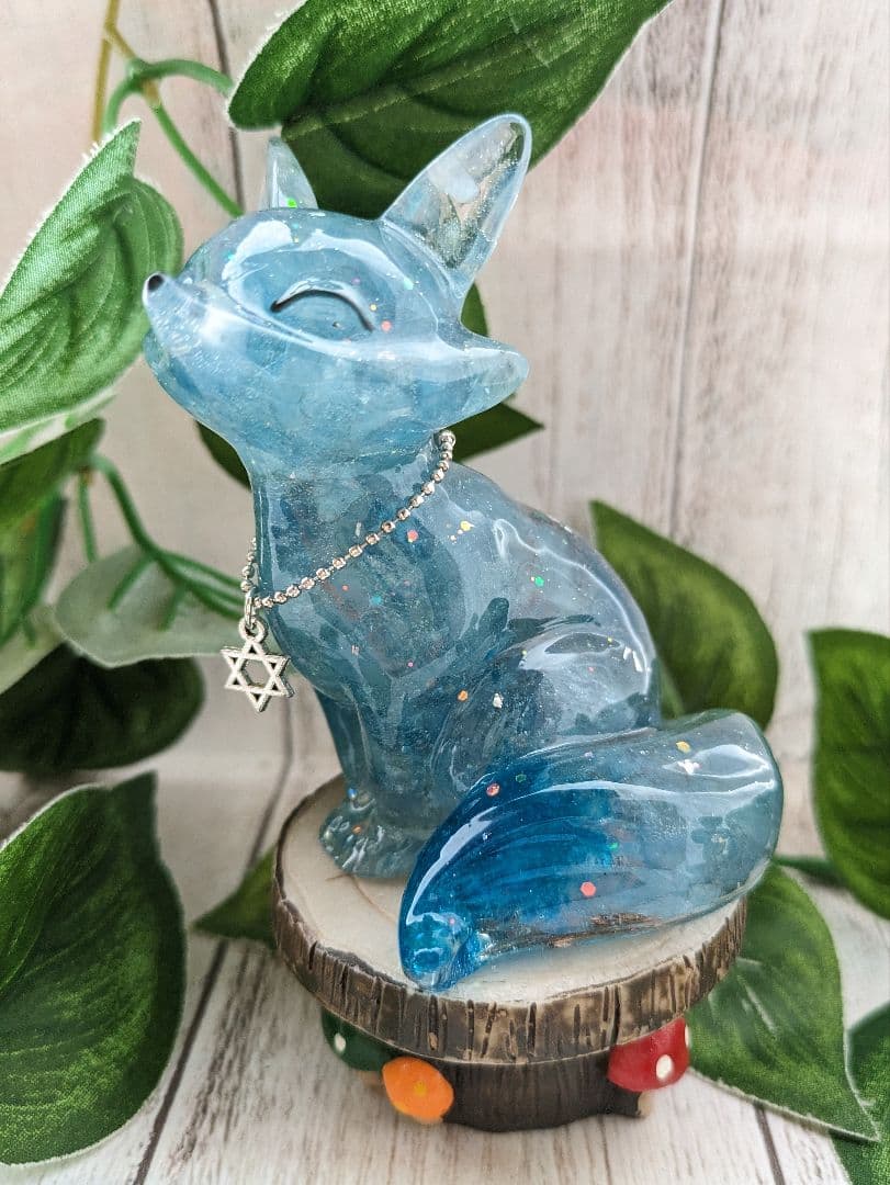 【やま】ライトカラーアメジストのかばちゃん形オルゴナイト☆他７点