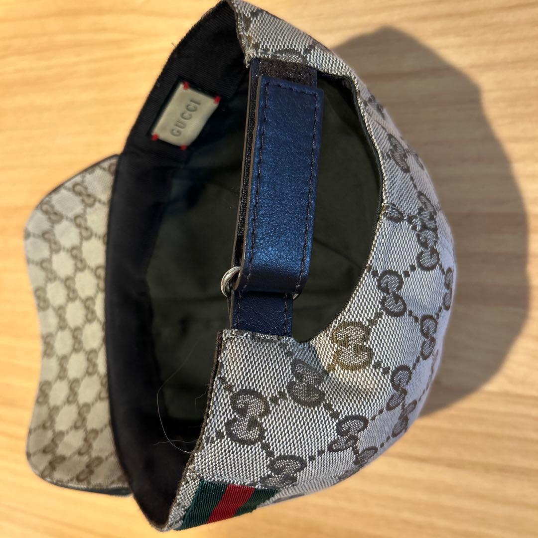 グッチGUCCI GGパターン ベースボールキャップシェリーライン