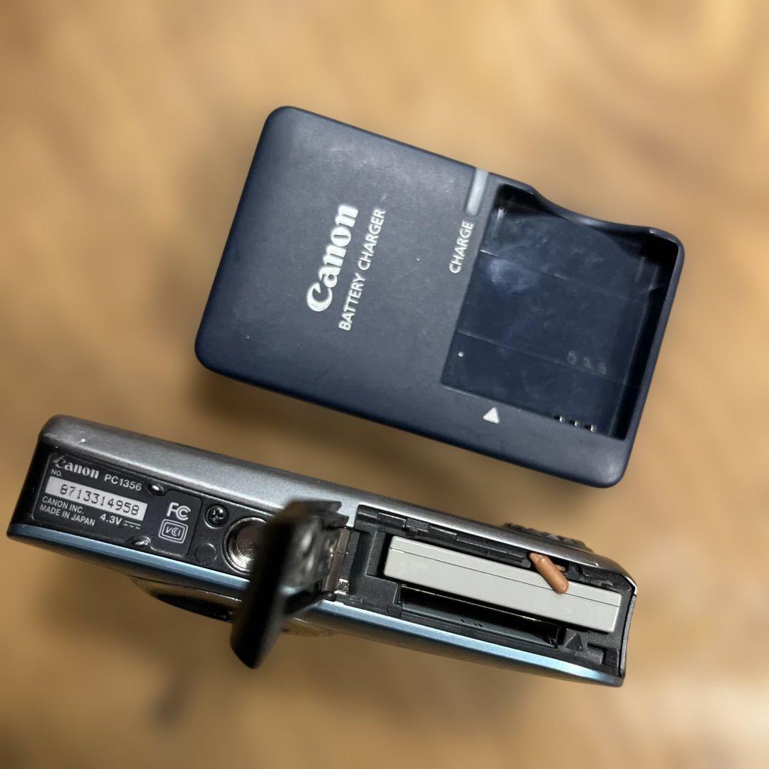 CANON IXY DEGITAL 510 IS PC1356 キヤノン水色レア