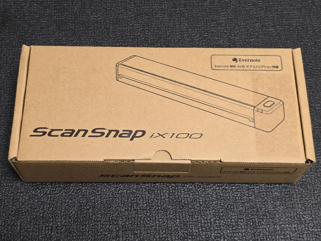 [未使用] 富士通 PFU ScanSnap iX100 FI-IX100B-P