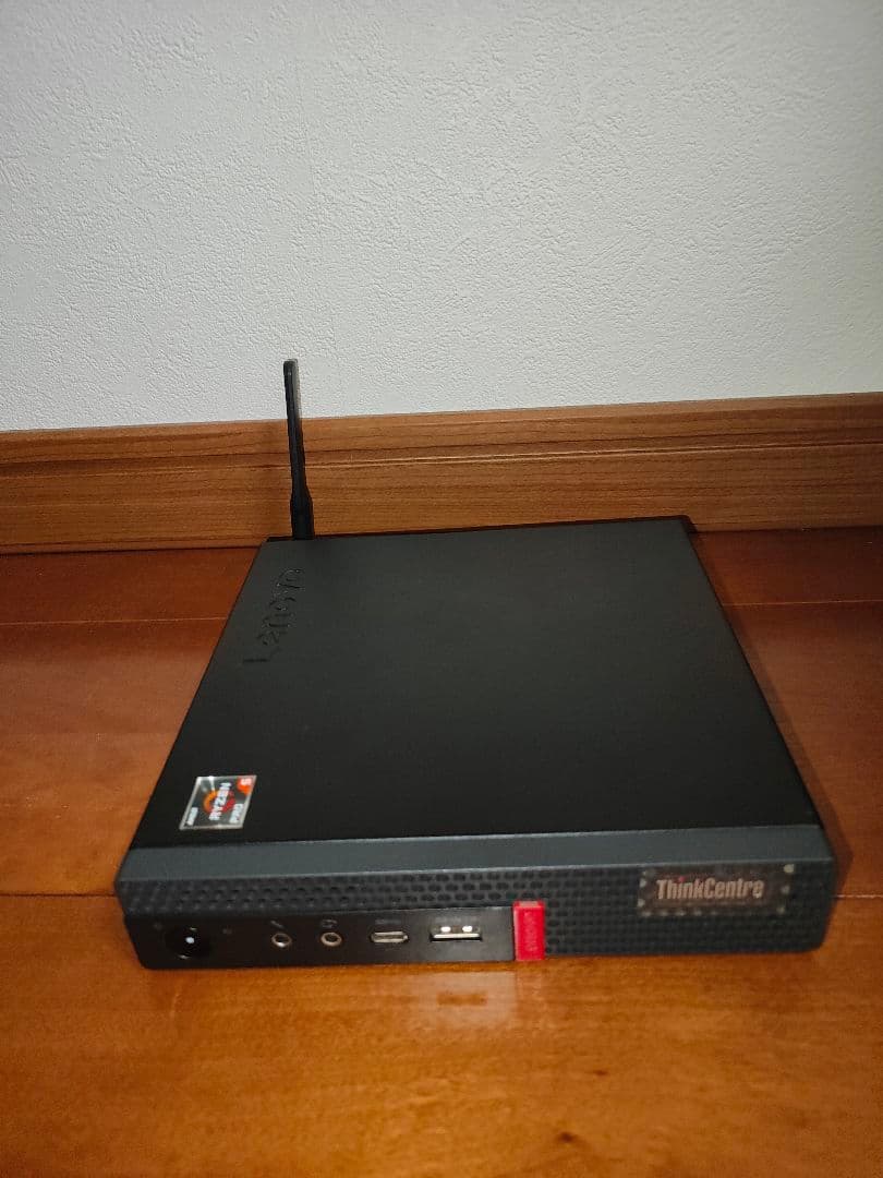 LenovoThinkCentre m75q-1 Tiny高速Wi-Fi6E採用