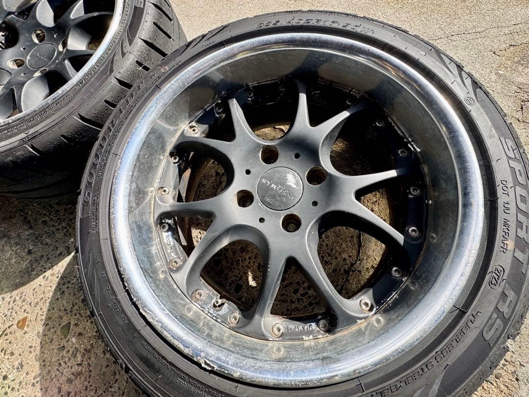 B*S様 SSR AGLE STRUSSE 17インチ 8.5J+18 4穴 2