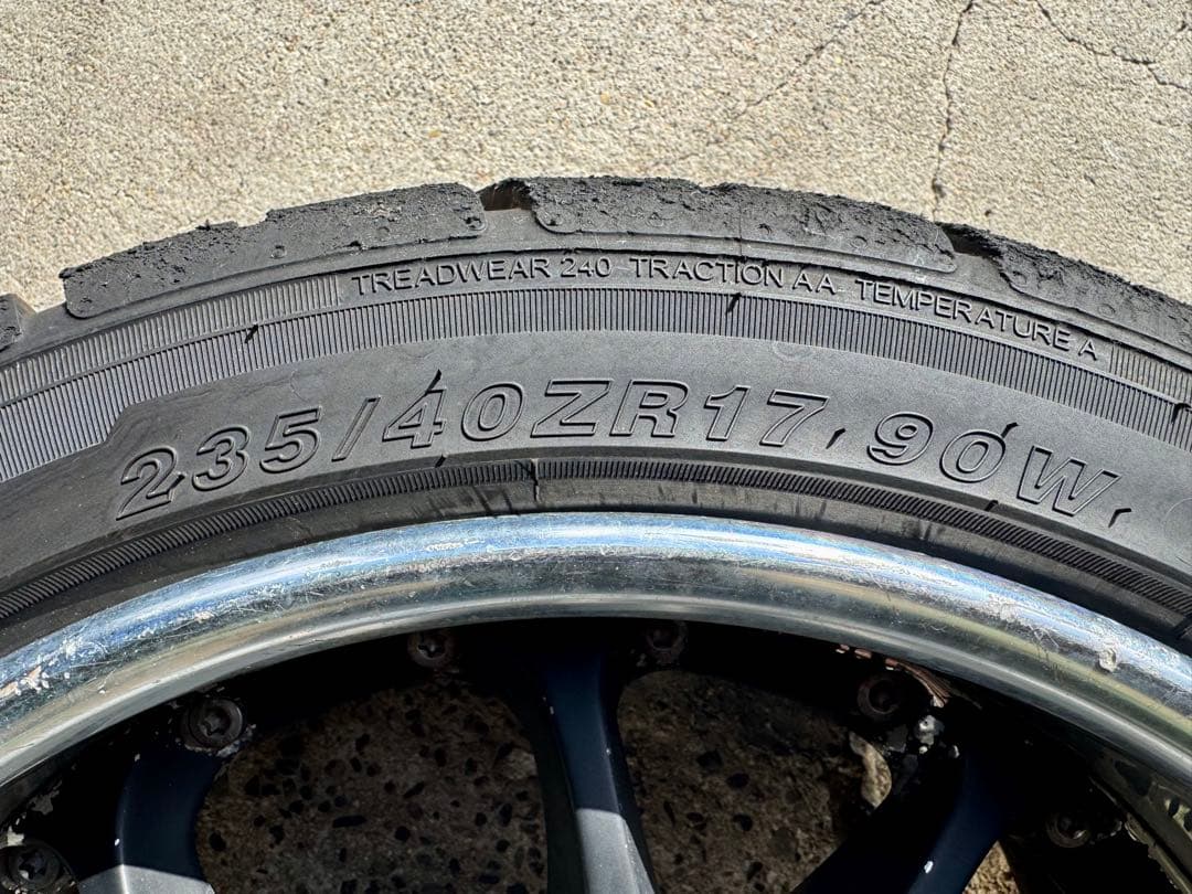 B*S様 SSR AGLE STRUSSE 17インチ 8.5J+18 4穴 2