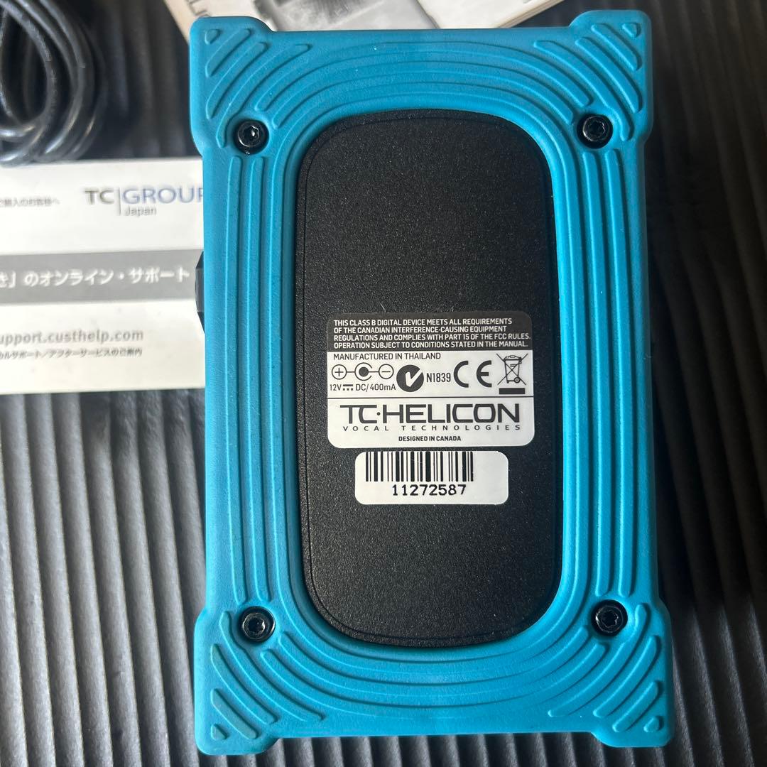 tc helicon VoiceTone C1ボーカルエフェクター2／8迄値引き