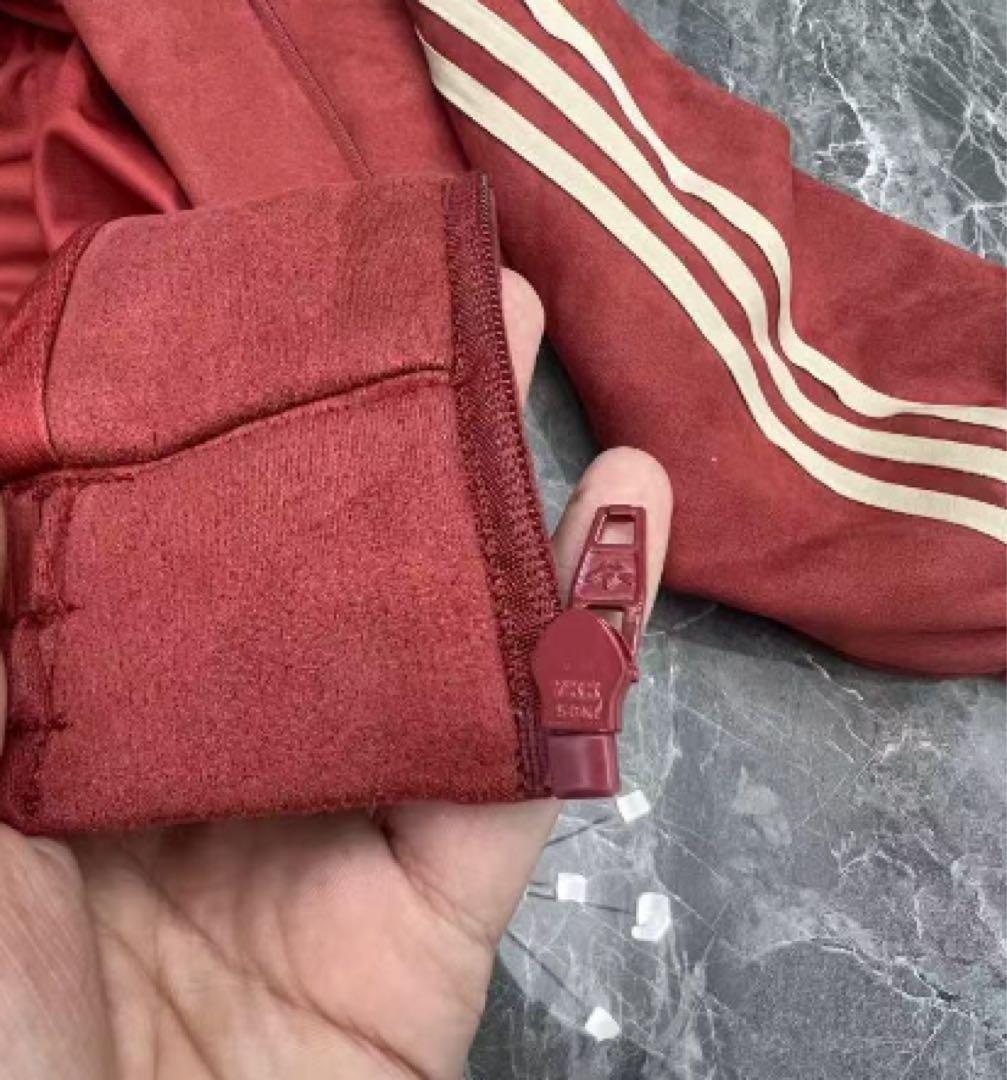 adidasアディダス 中国限定 蛇年トラックジャケット　赤) Lサイズ