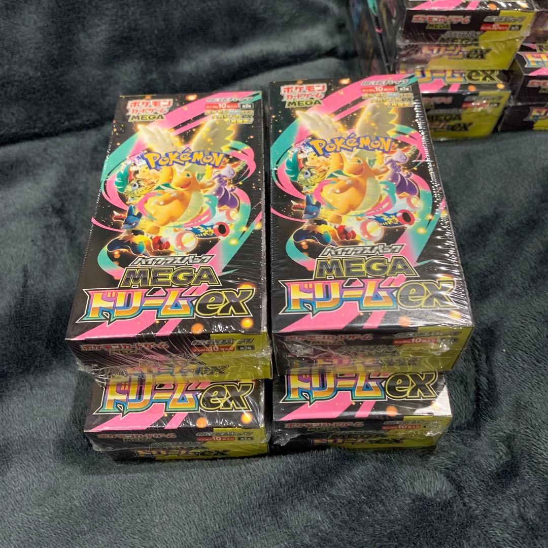 ポケモンカード MEGAドリームex シュリンク付き 4box②