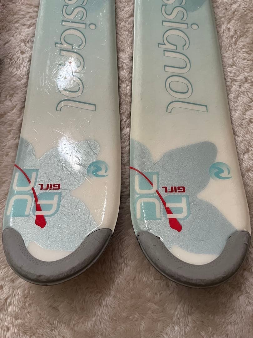 ロシニョール　Rossignol スキーセット ホワイト/ブルー　140 キッズ