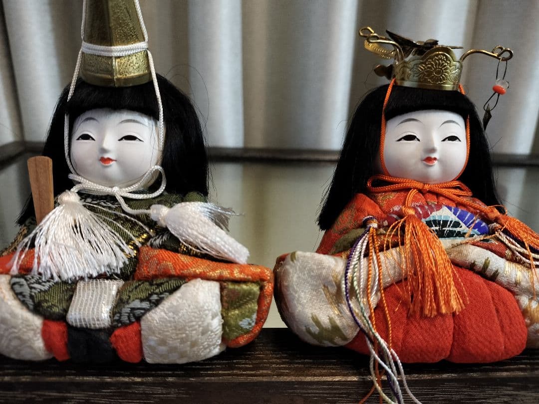 昭和40年代 アンティーク 希少雛人形 (オルゴール、ライト付き)