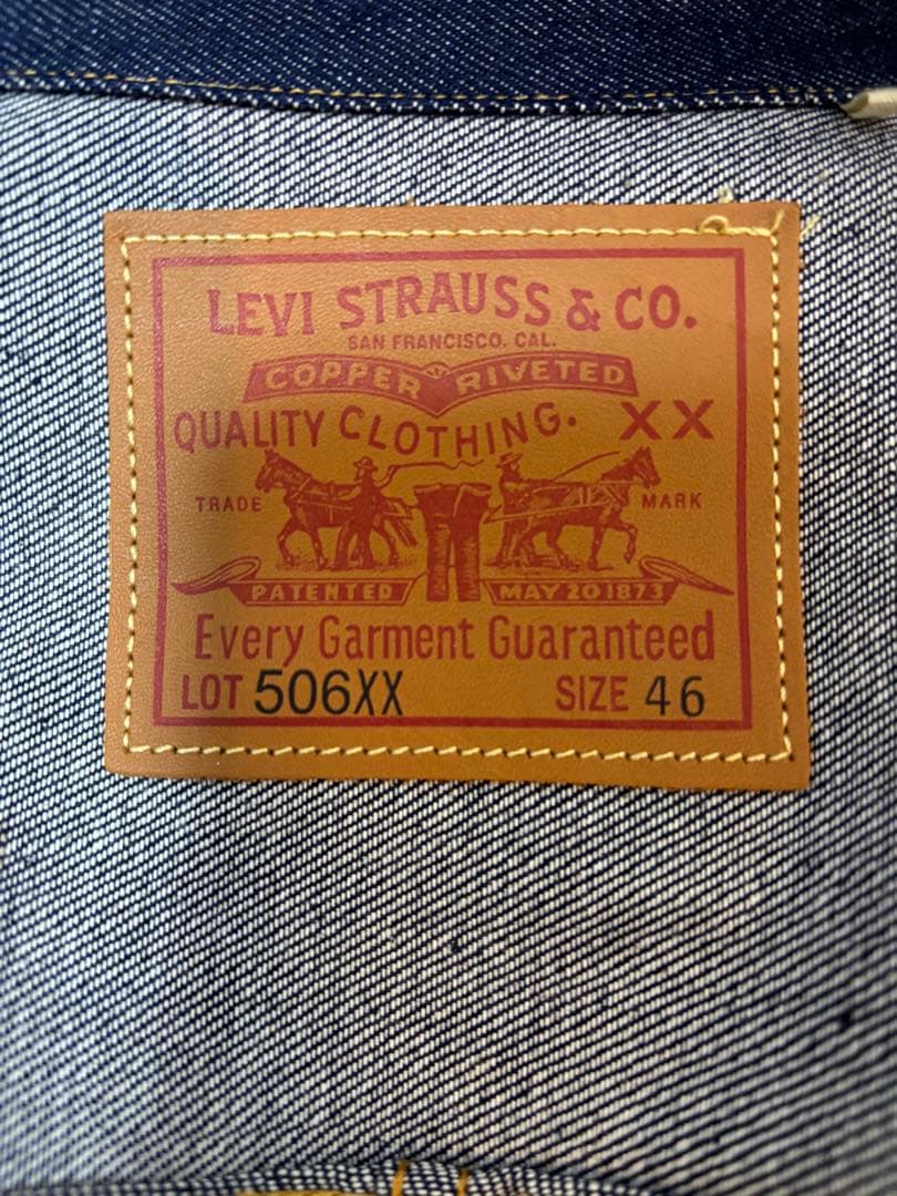 LVC 506XX 46 Tバック リジッド 新品未使用 タグ付