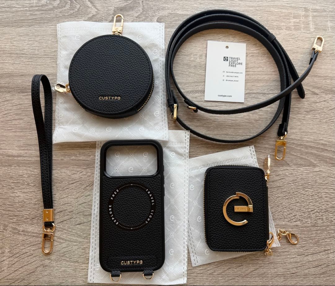 custype iPhone17 Proケース　ブラック