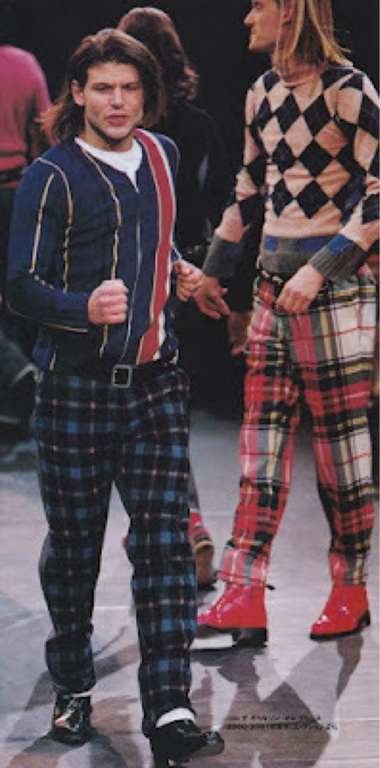 断*ん様 2000AW GARCONS HOMME PLUS ドッキングチェック