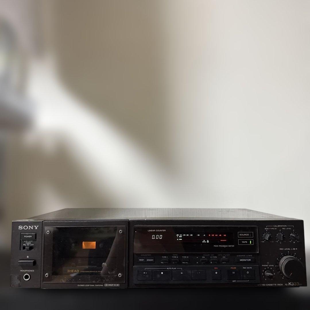 SONY TC-K333ES ステレオカセットデッキ