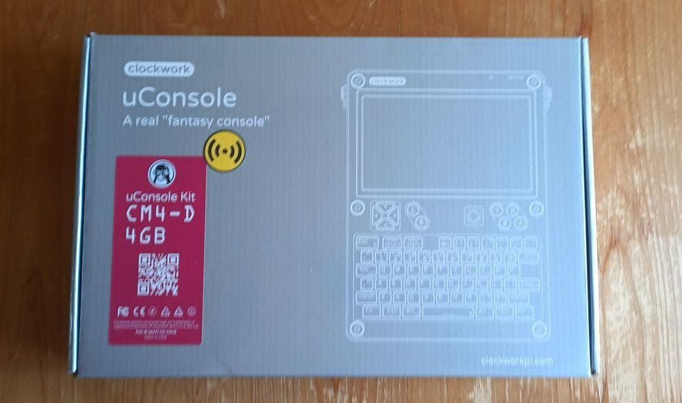 [新品]Clockwork uConsole CM4-D 4GB(LTE付)