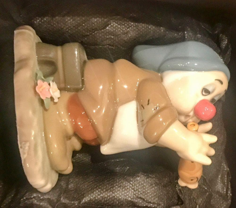 リヤドロ LLADRO スリーピー 80周年記念作品 白雪姫と7人の小人 美品