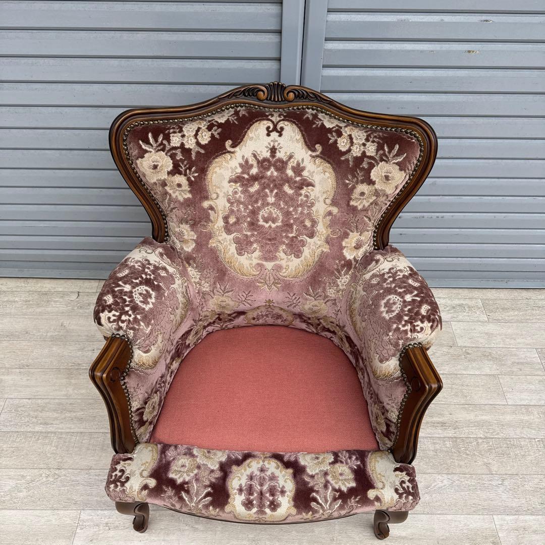 karimoku 金華山　カリモク 1人掛けソファ 鋲打ち ヴィンテージ