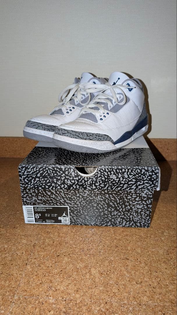 Air Jordan 3 MIDNIGHT NAVY/ミッドナイトネイビー