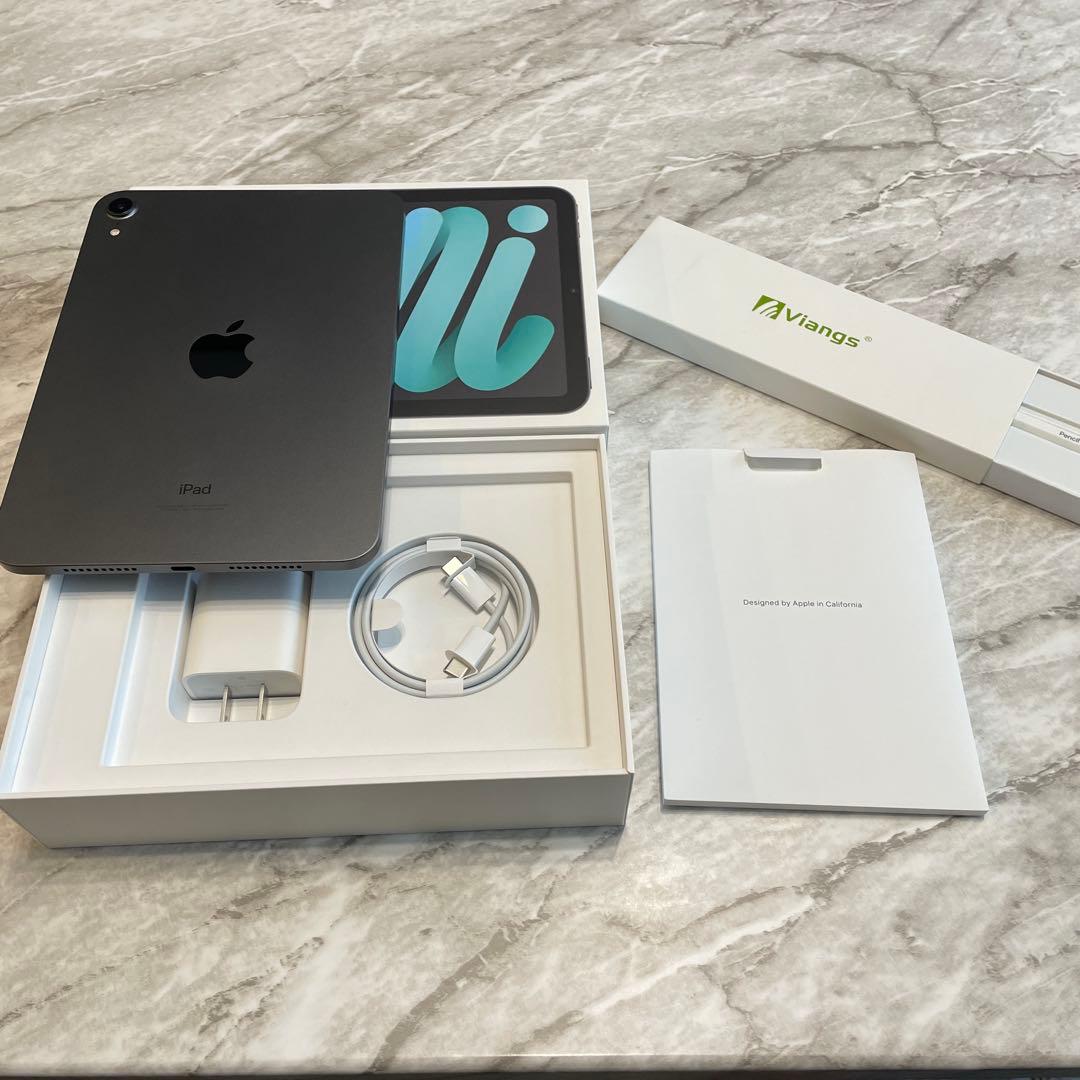 美品✨iPad mini 6 Wi-Fi 64GB スペースグレイ ペン付き