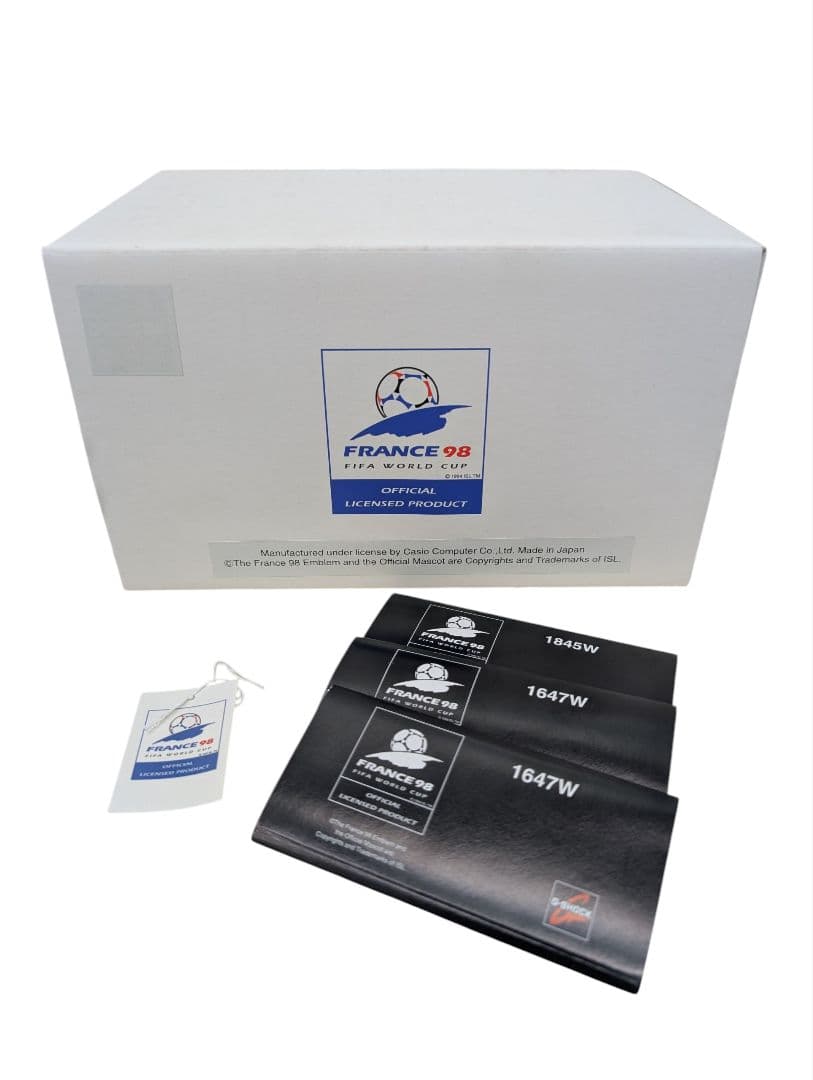 【希少品】カシオ G-SHOCK 98 ワールドカップ 限定 3本セット 電池切