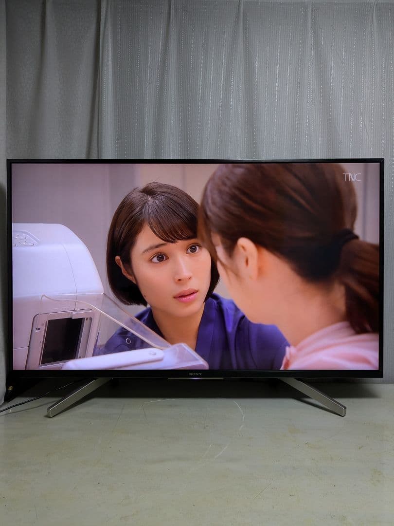 動作品 ソニー 4k 液晶テレビ kj-43x8500g 2019年製 中古品