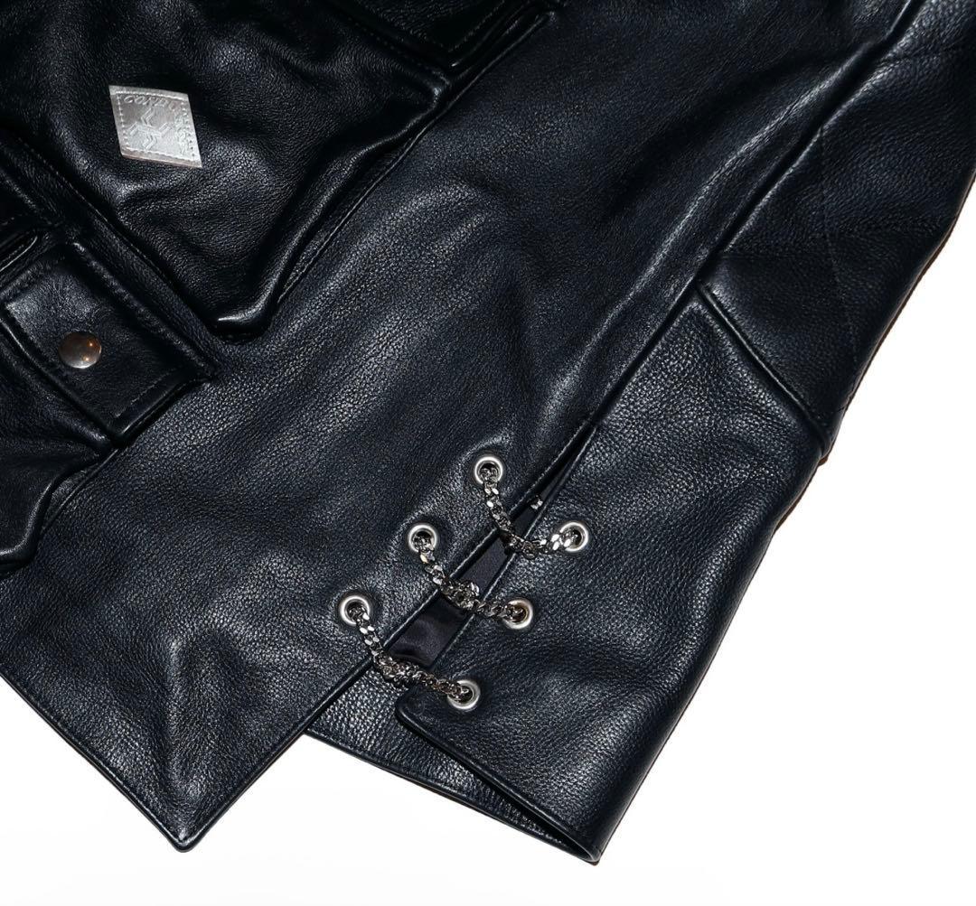 el conductor / LEATHER HALF VEST ベスト